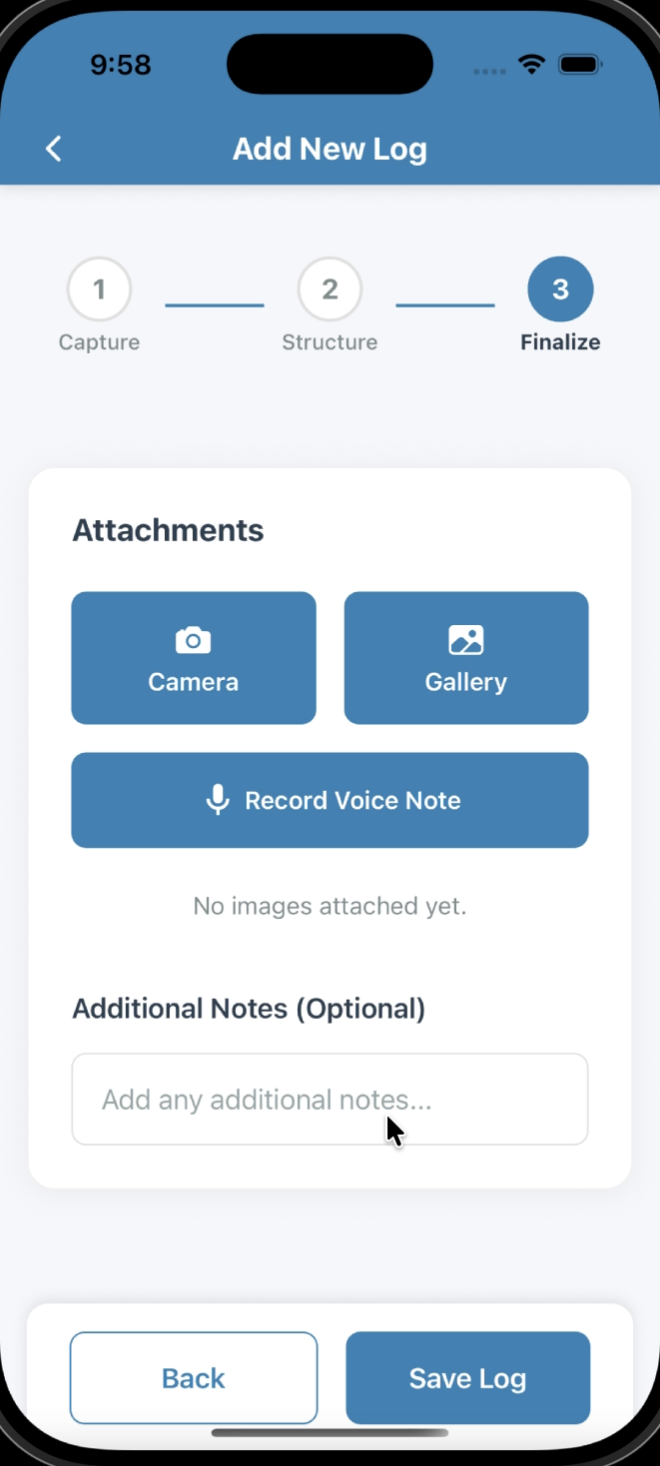 Add Images and Notes